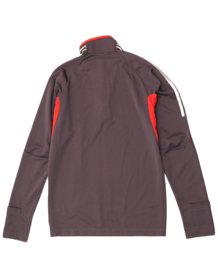 Adidas Hommes Climacool Pull Survêtement Top UK 36/38 Petit Gris