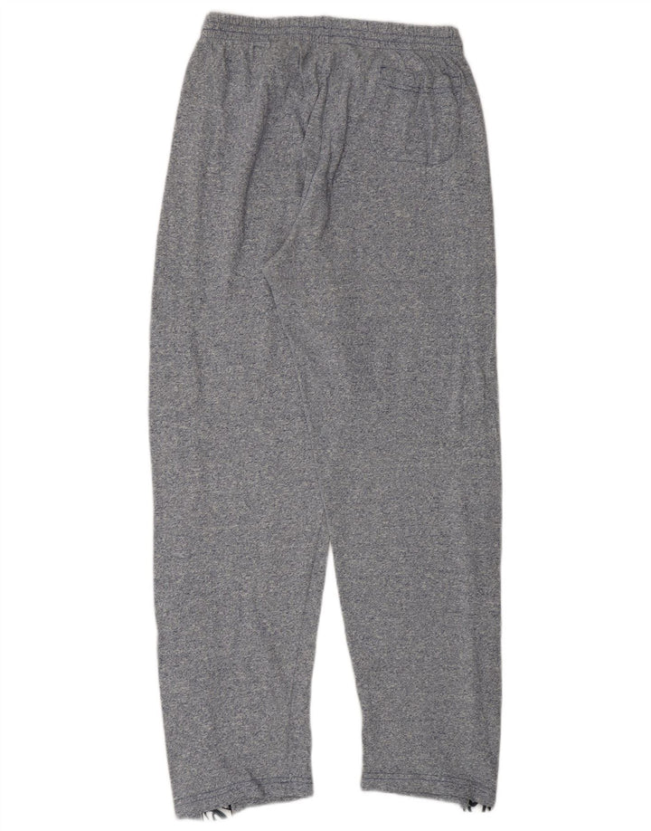 ASICS Pantalon de survêtement graphique pour homme en coton moucheté bleu marine moyen