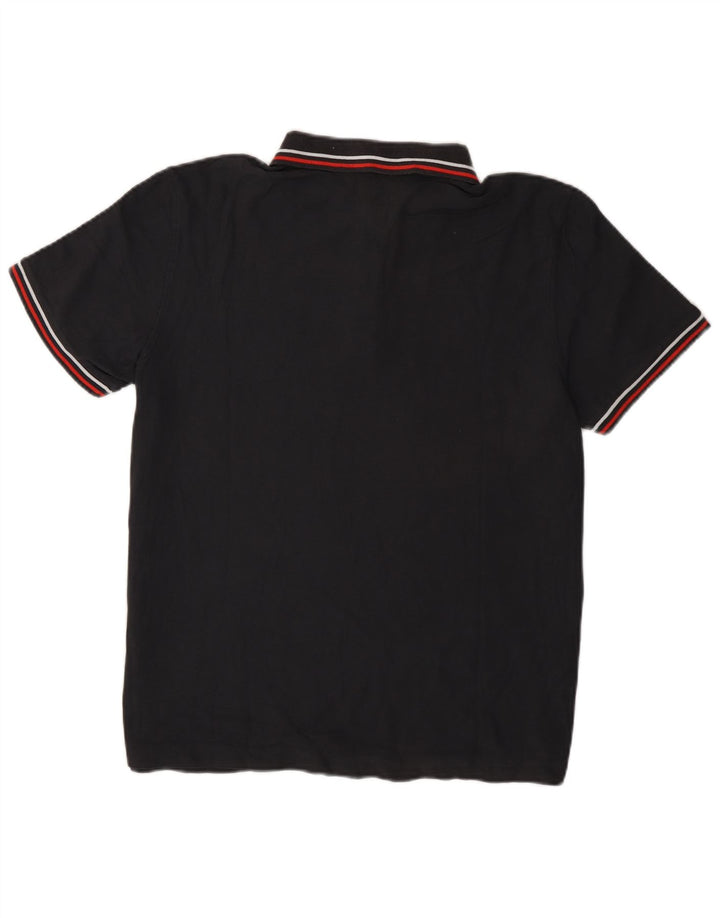 Lotto Polo Homme XL Noir Rayé
