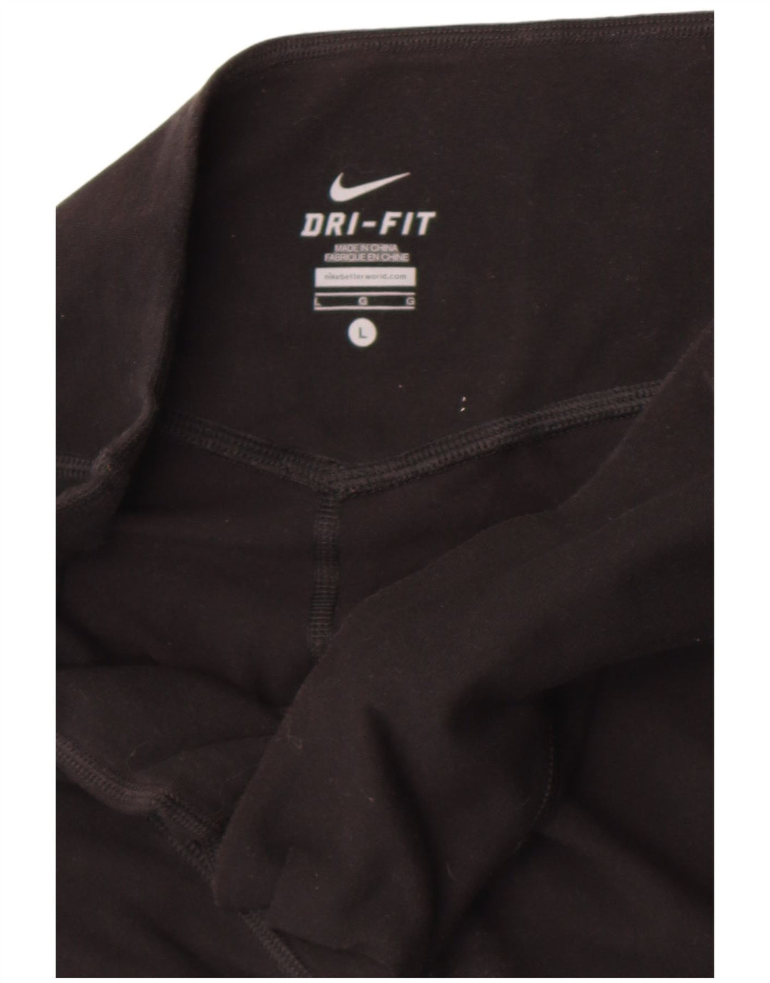 Nike Legging Capri Dri Fit pour femme UK 14 Grand Noir