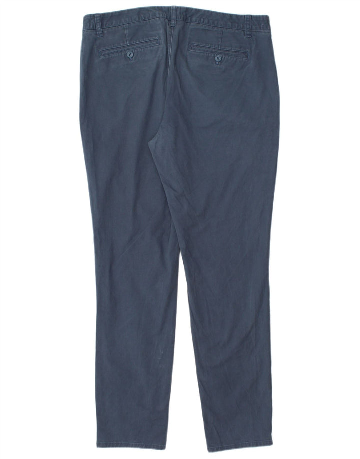 BONOBOS Pantalon Chino Slim Homme W35 L30 Bleu Coton