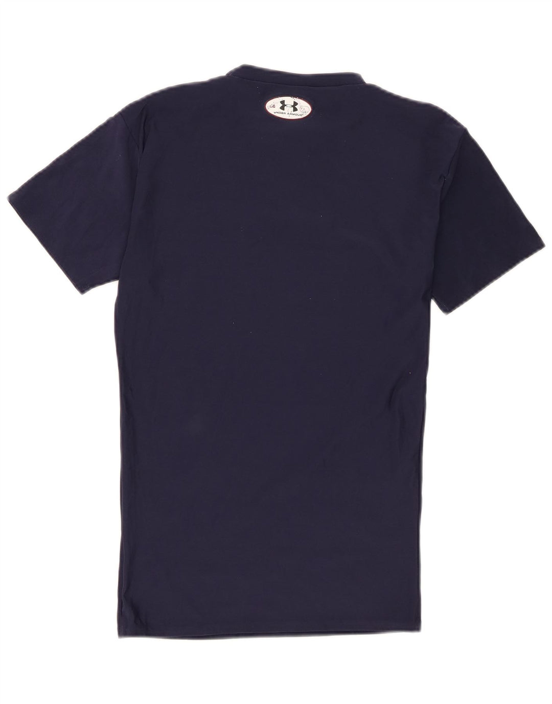 Under Armour T-Shirt Homme Haut Large Bleu Marine Polyester