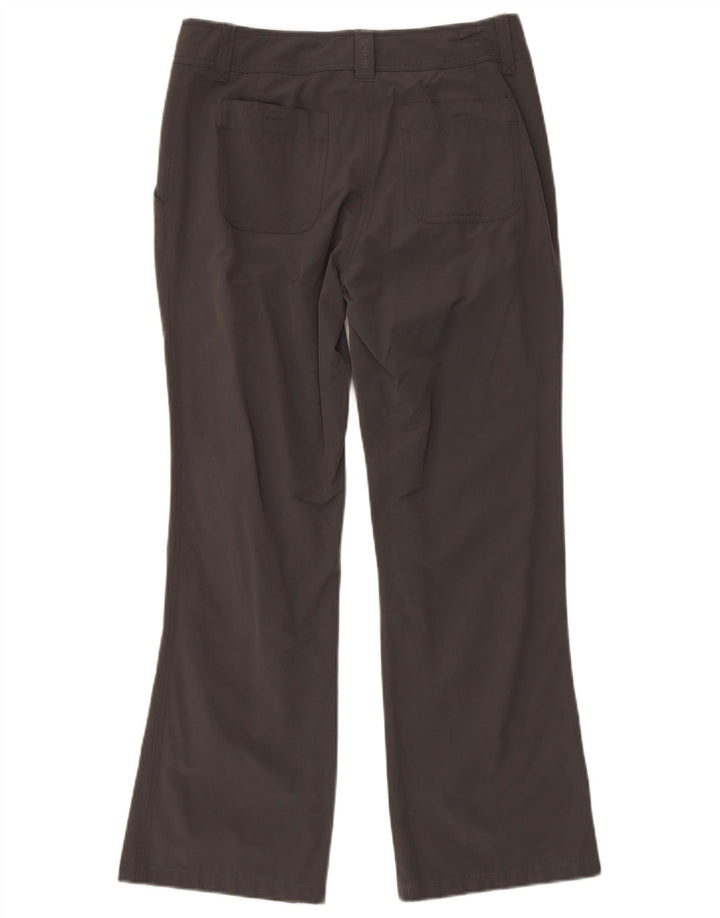 ROHAN Womens Straight Chino Trousers US 8 Medium W30 L27 Grey