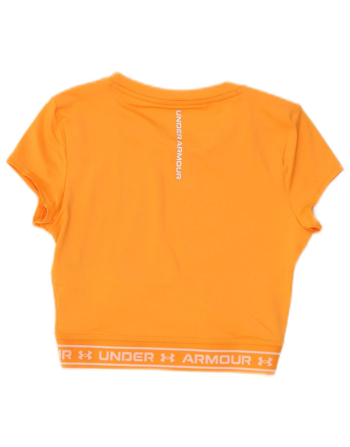 Under Armour Ensemble 2 pièces ajusté graphique pour femme UK 10 Small Orange