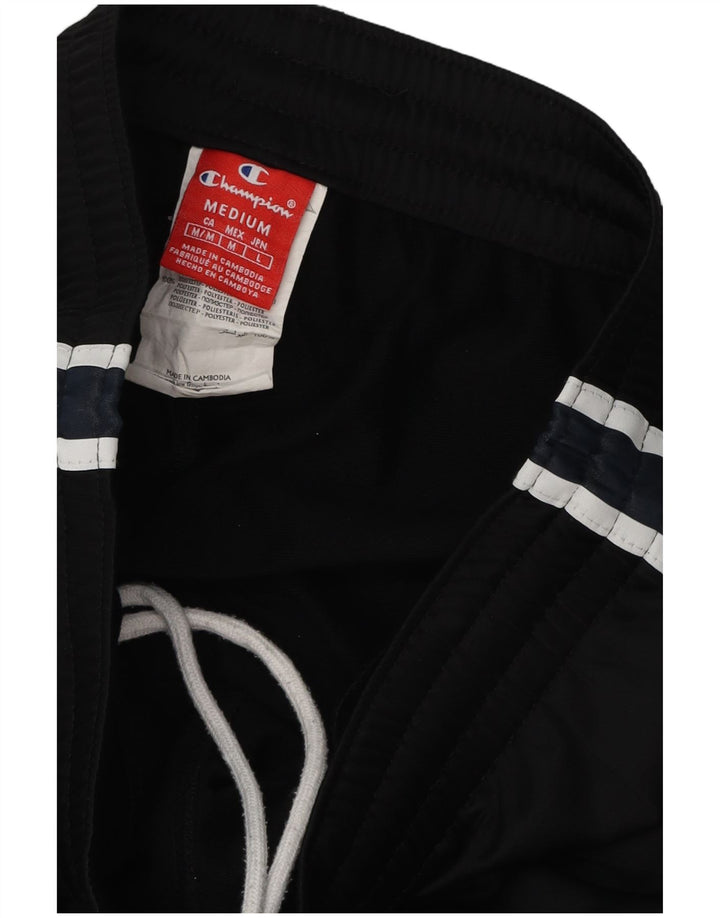 Champion Pantalon De Survêtement Graphique Homme Noir Moyen Polyester