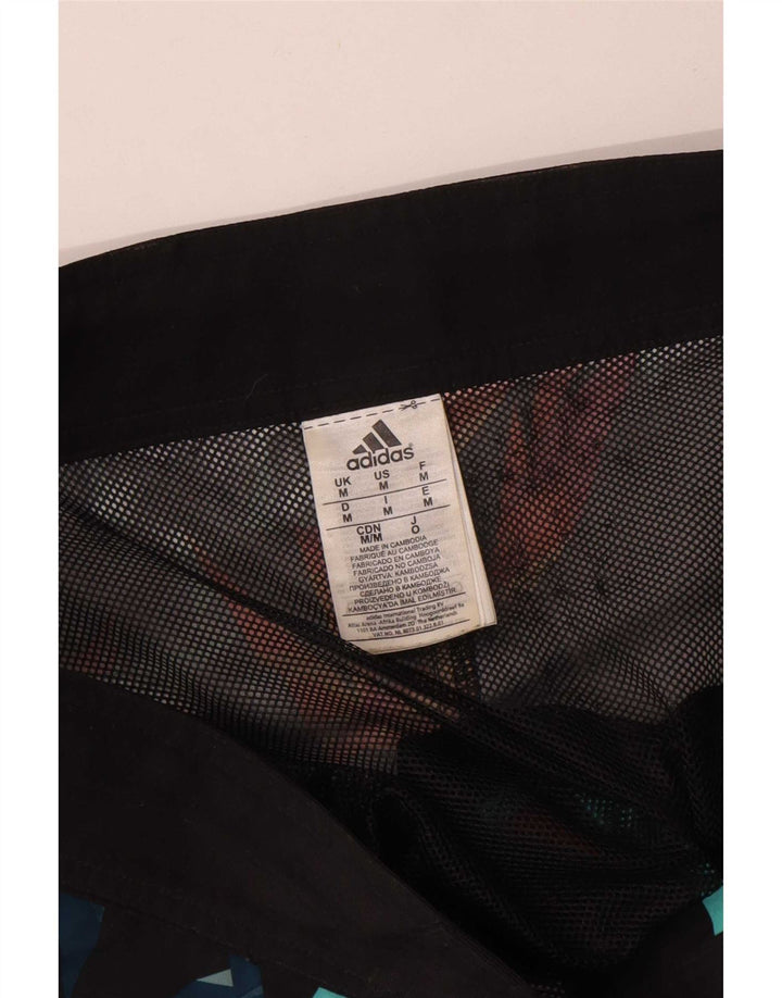 Adidas Short de bain homme gris moyen géométrique polyester
