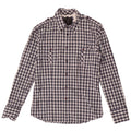 Guess Chemise Homme Petit Carreau Bleu Coton