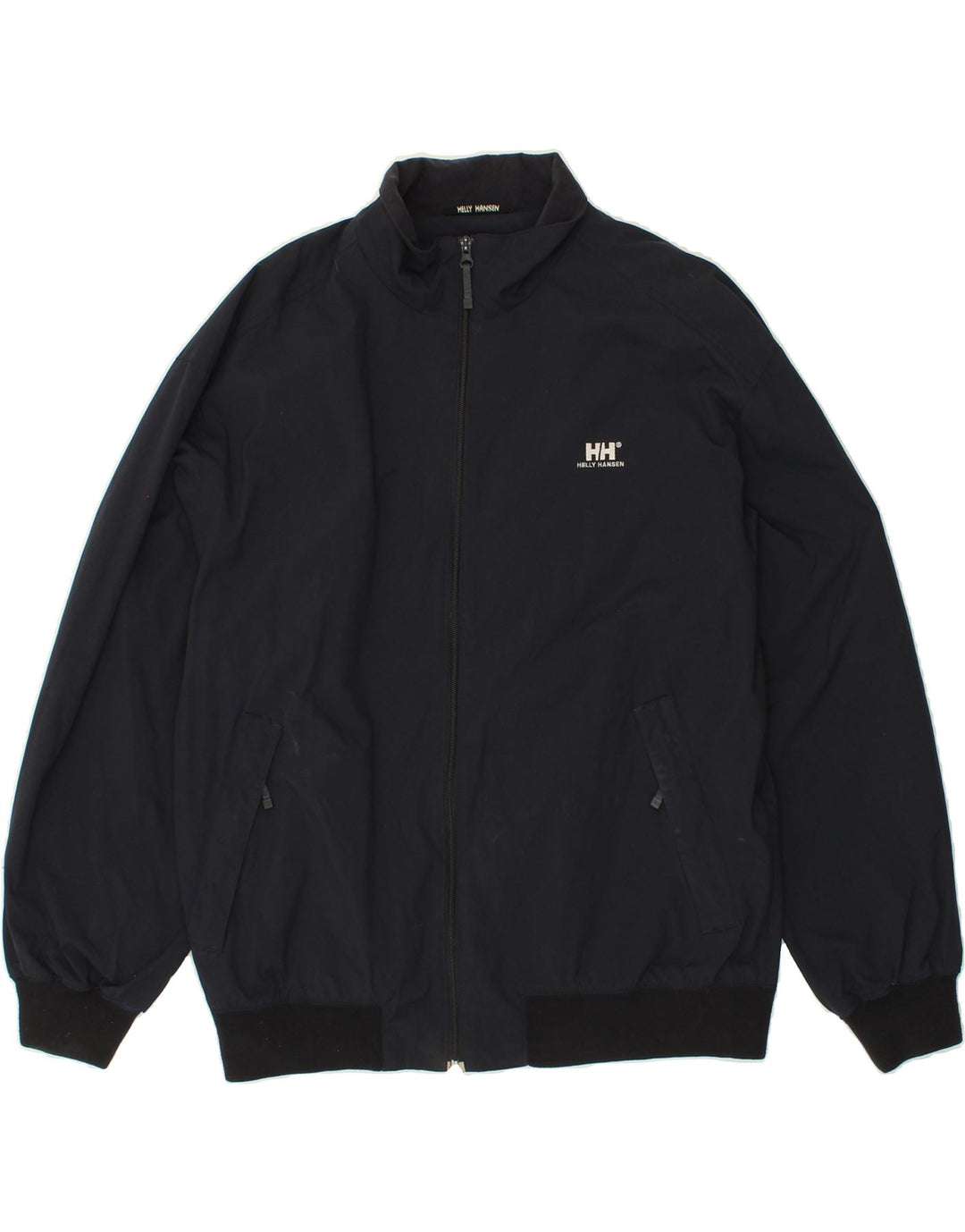 HELLY HANSEN Veste bomber haute pour homme UK 42 XL Bleu marine Polyester