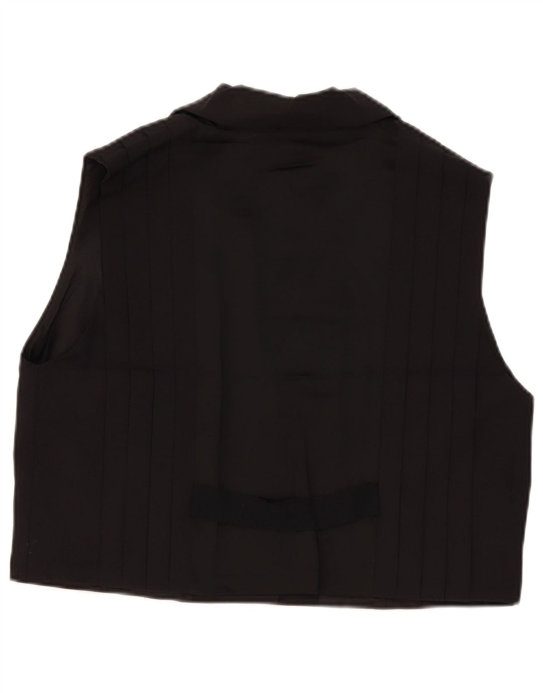 Zara Femme Gilet UK 18 XL Noir Viscose
