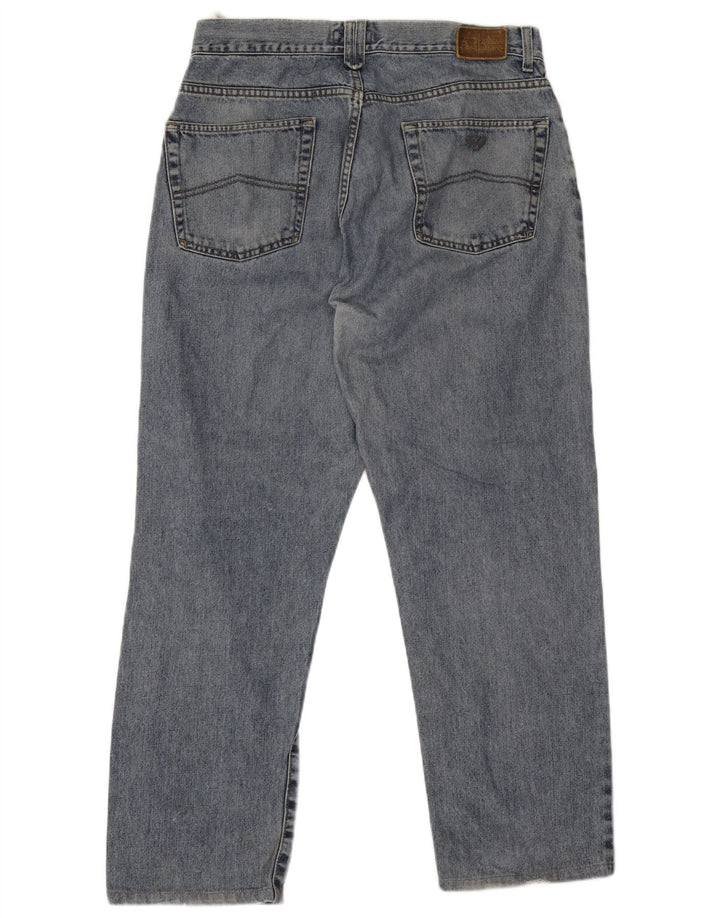 Armani Jean droit W36 L29 bleu coton homme