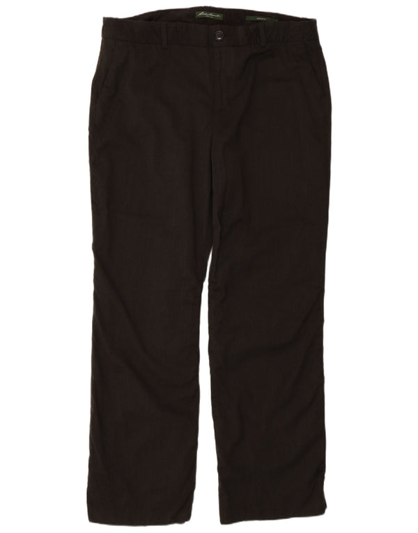 Eddie Bauer Pantalon décontracté Mercer Fit pour femme US 16 2XL W36 L32 Marron