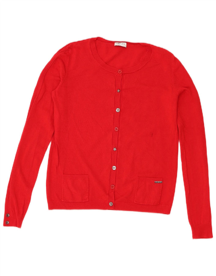 Liu Jo Cardigan pour femme UK 8 Small Rouge