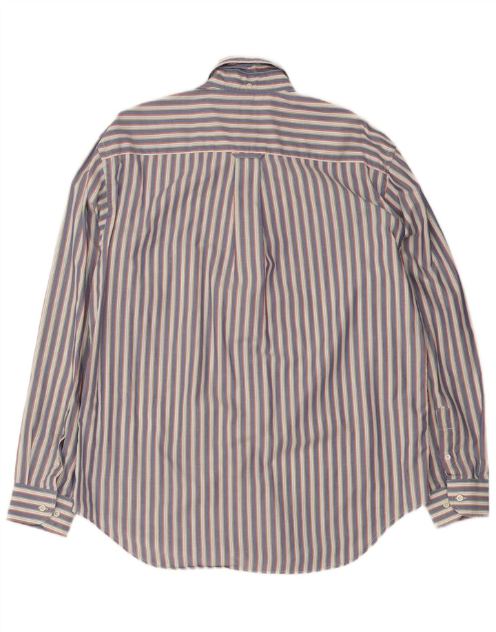 Lacoste Chemise Homme Taille 42 Grand Gris Rayé