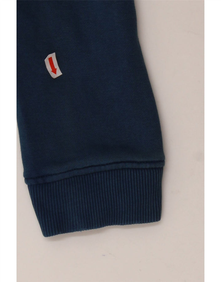 LYLE & SCOTT Boys Sweatshirt Jumper 15-16 Years Navy Blue Cotton