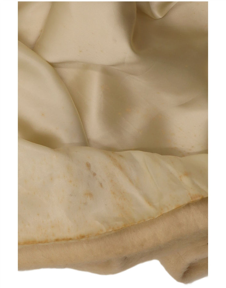 Max Mara Manteau croisé pour femme UK 10 Petit blanc cassé classique
