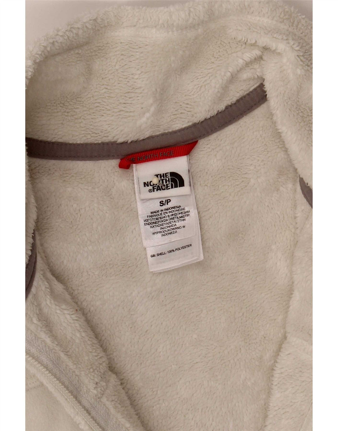 The North Face Veste polaire pour femme UK 10 Small Blanc Polyester
