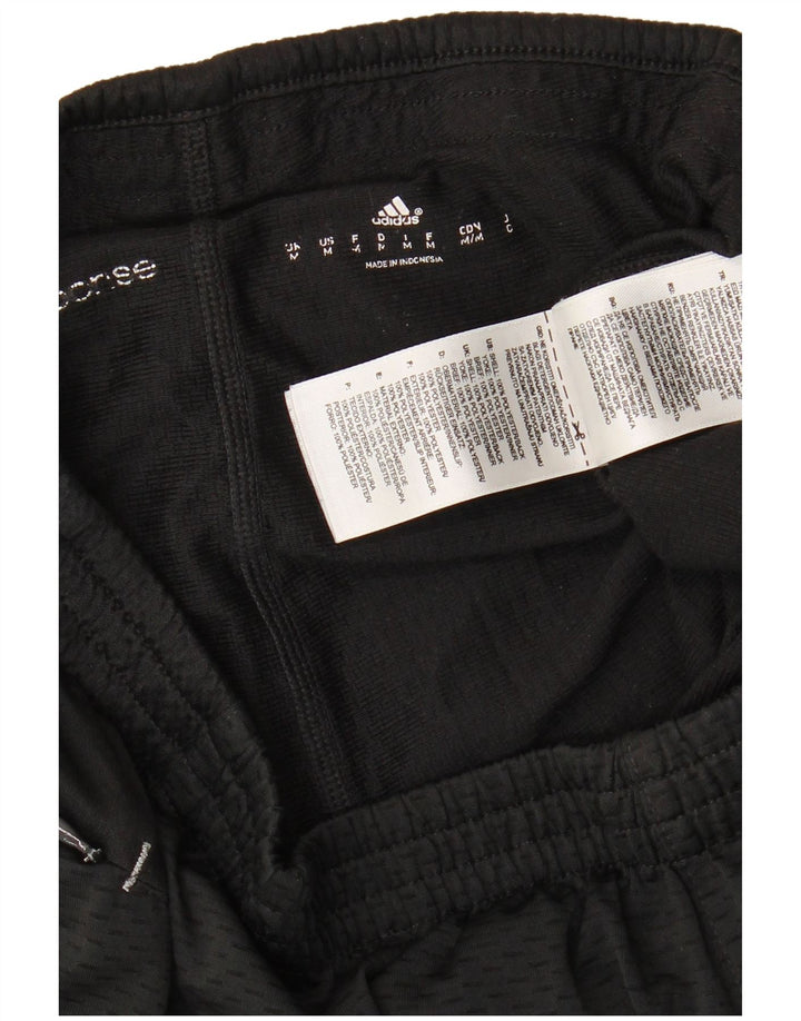Adidas Short de sport pour homme en polyester noir moyen