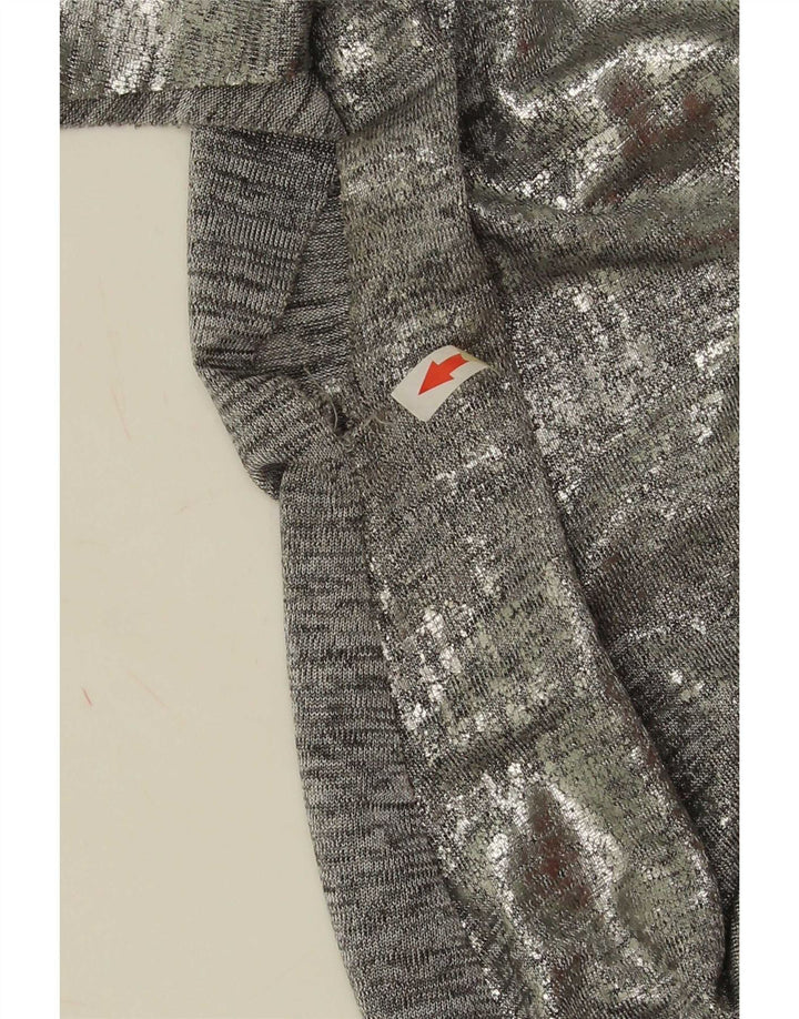 Zara Chemisier sans manches pour femme UK 44 Gris moyen