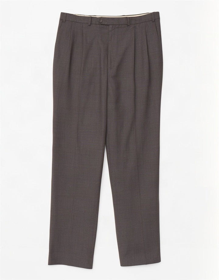 Marks & Spencer Pantalon de costume pour homme W38 L33 Gris laine