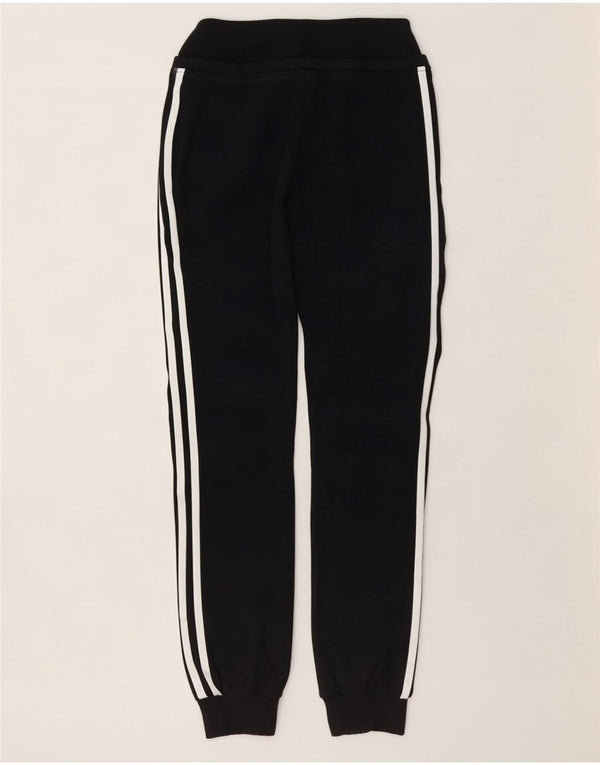 Adidas Pantalon de survêtement pour femme Joggers UK 8 Small Noir Coton