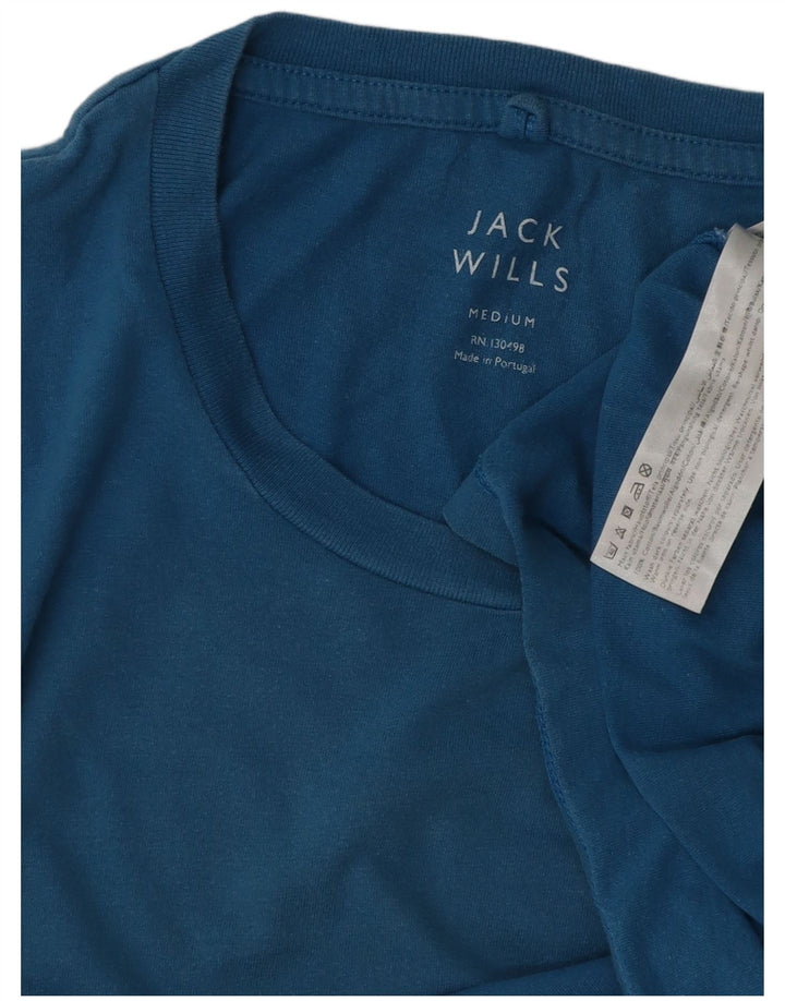 Jack Wills T-Shirt Homme Bleu Moyen Coton