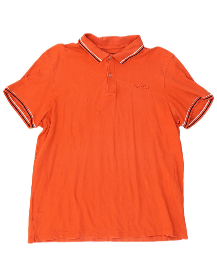 Lotto Polo Homme XL Orange