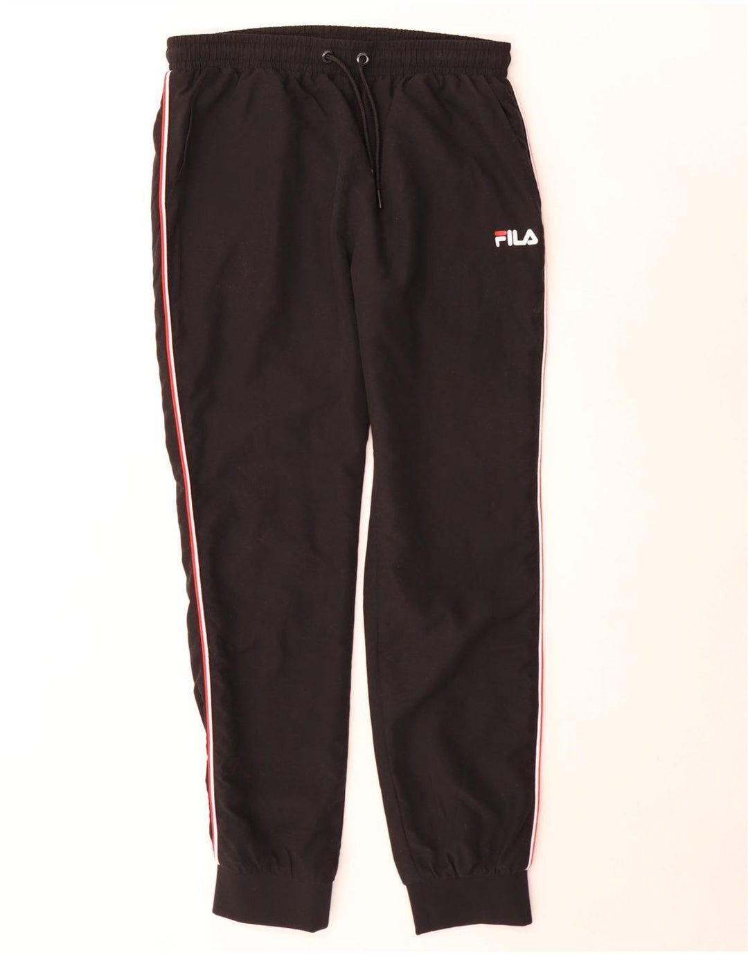 Fila Pantalon De Survêtement Homme Pantalon De Jogging Petit Noir Polyester