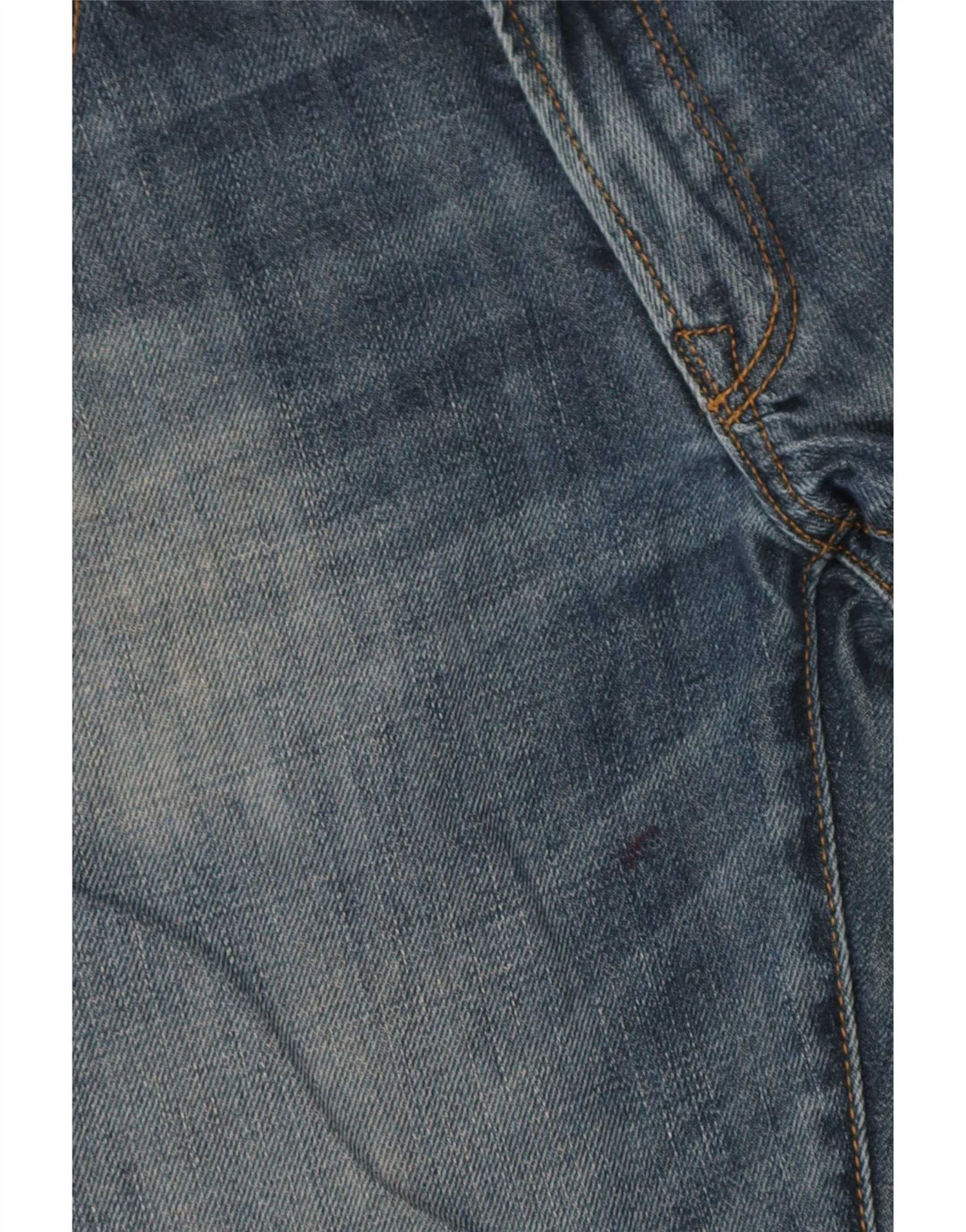 Gap Jean droit vieilli femme W28 L32 bleu coton