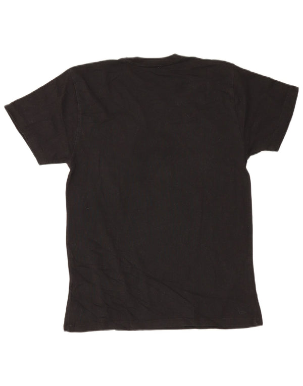 Hard Rock Cafe Hommes Athènes Graphique T-Shirt Haut Noir Moyen Coton