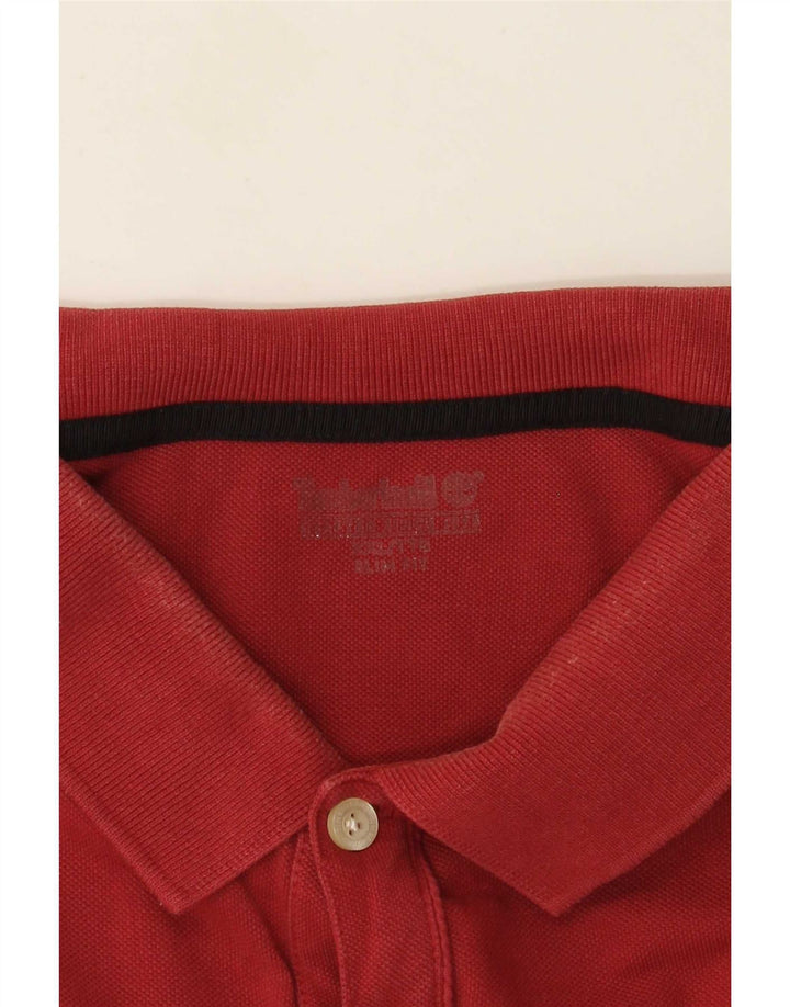 Timberland Polo Slim Fit Homme 2XL Rouge