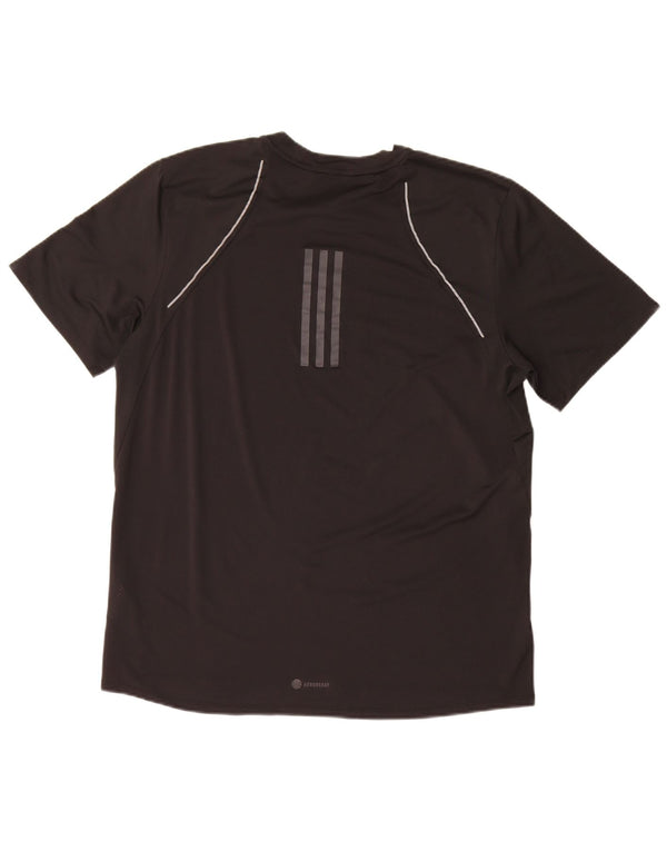 Adidas Hommes Aeroready T-Shirt Haut Grand Noir Polyester