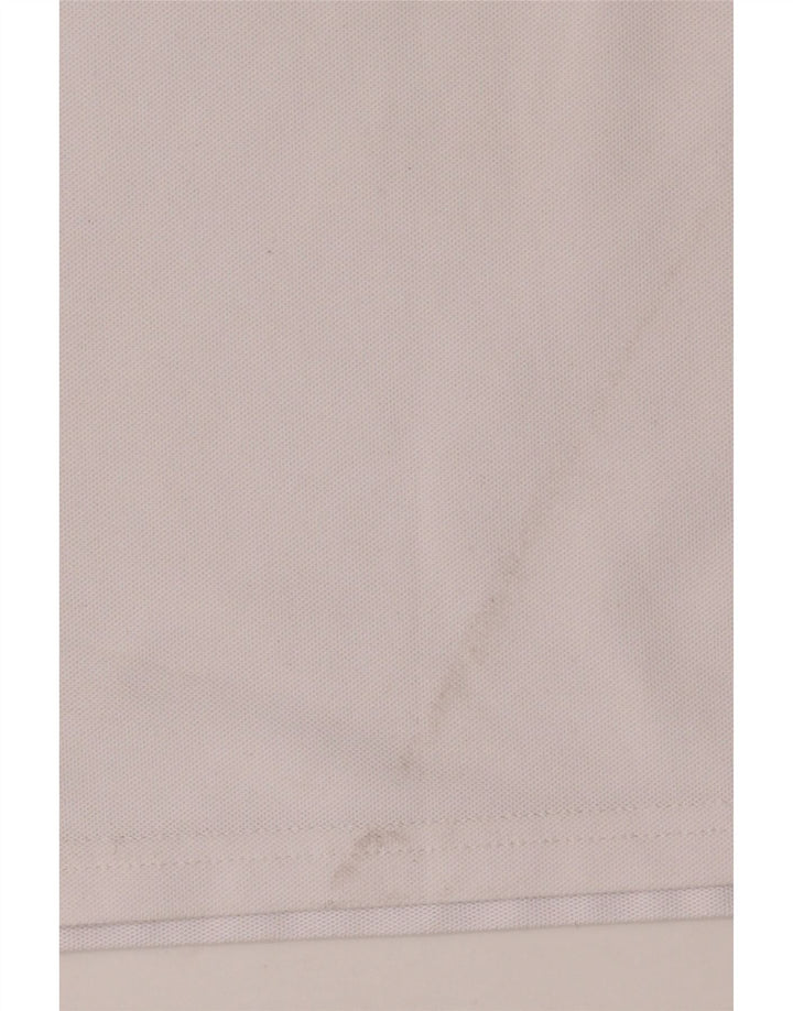 Calvin Klein Polo Homme Grand Blanc Colorblock Polyester