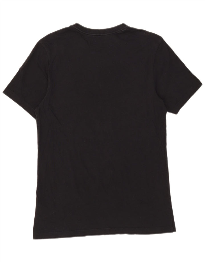 Nike T-shirt graphique pour homme en coton noir Taille S