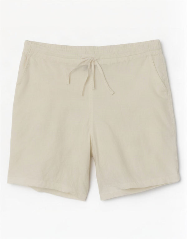 Marks & Spencer Short décontracté autographe pour femme UK 18 XL W40 Blanc