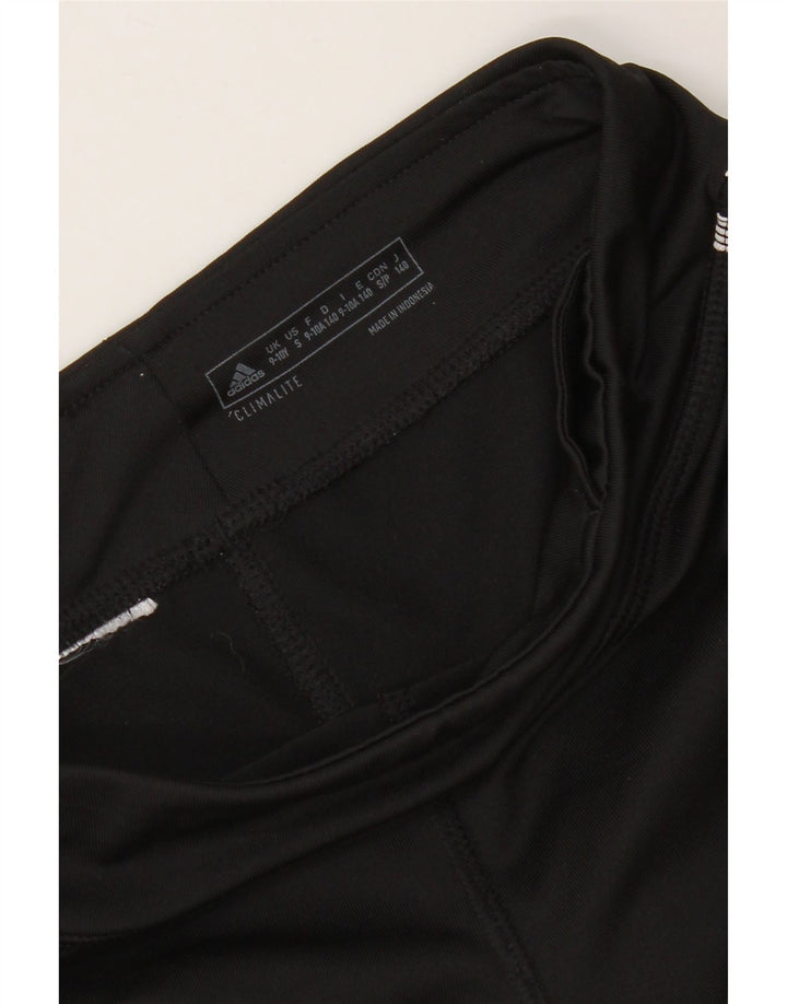 Adidas Leggings Climalite Fille 9-10 Ans Noir