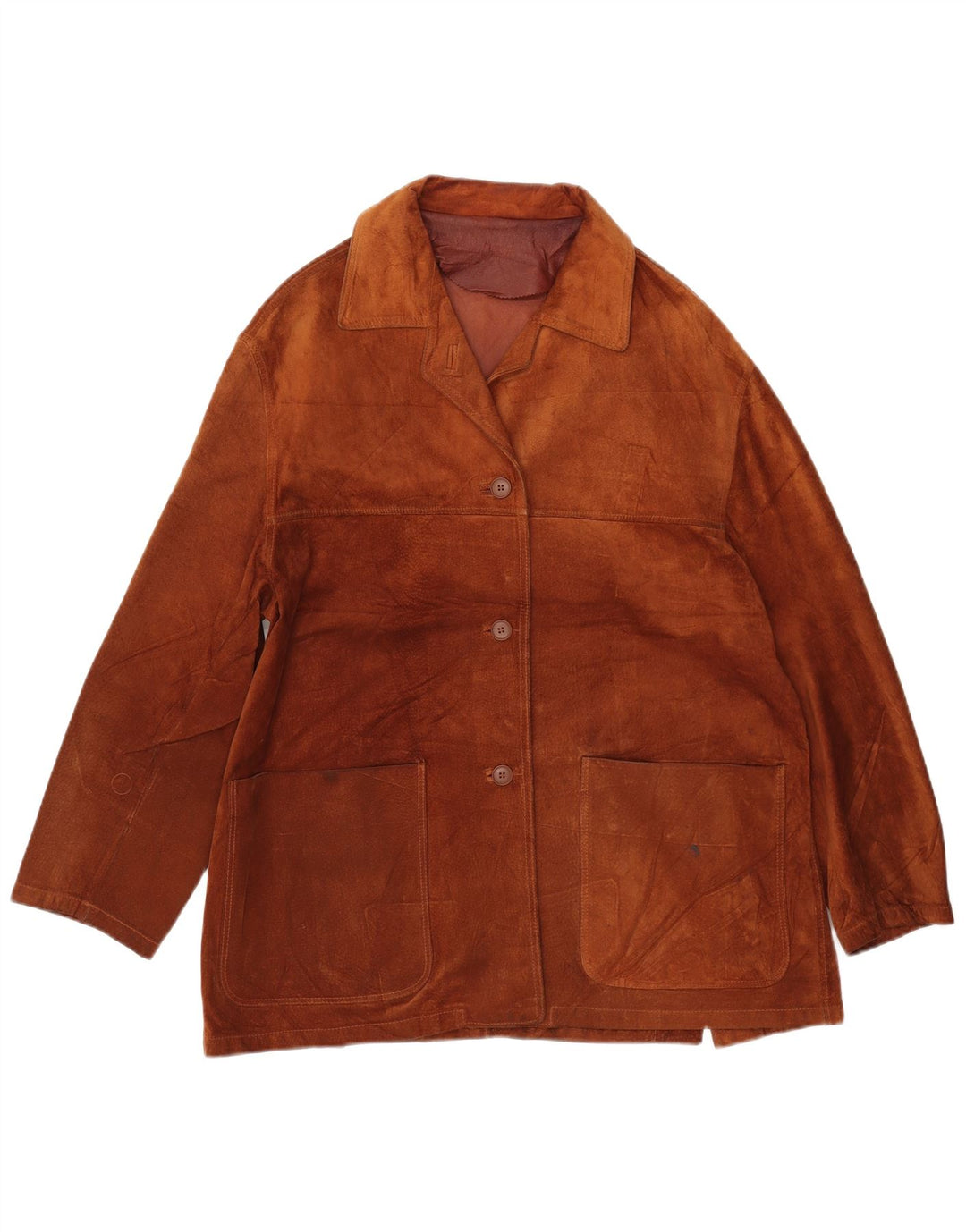 CONBIPEL Veste en Daim Femme IT 46 Grand Cuir Marron