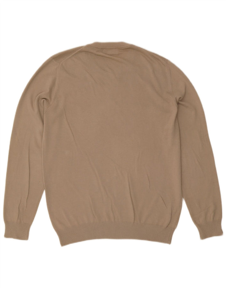Brooksfield Pull Col Rond Homme Beige Moyen