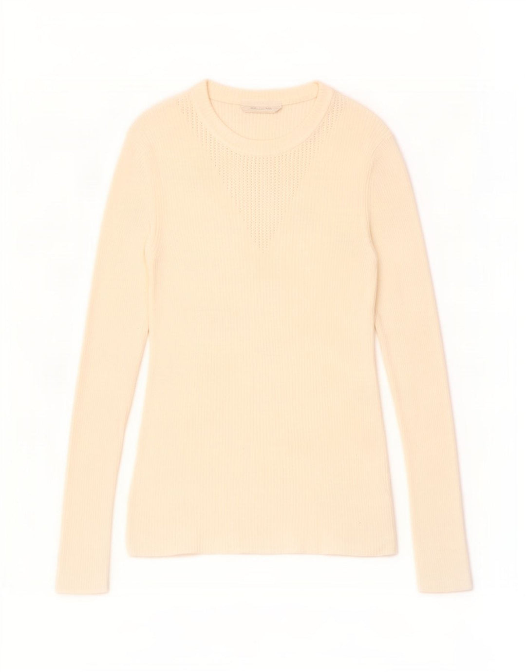 Hugo Boss Haut à manches longues pour femme UK 12 Medium Off White