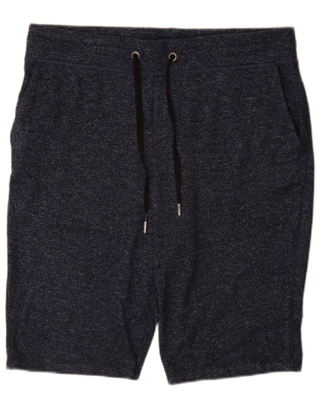 Marks & Spencer Short de sport pour femme UK 14 Large Bleu Marine Moucheté Polyester