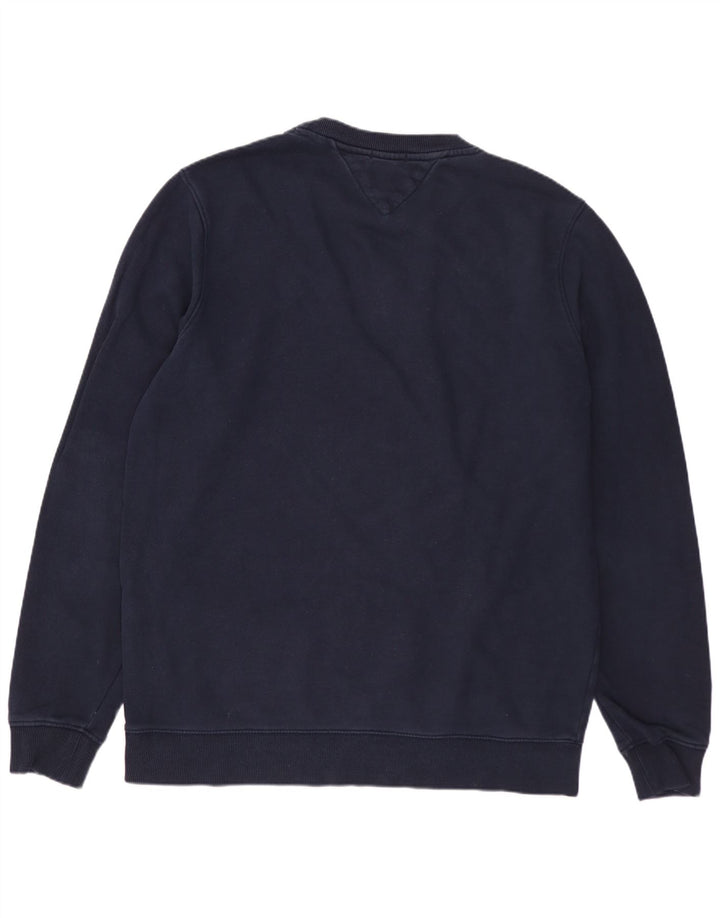 TOMMY HILFIGER Sweat-shirt Graphic Regular Fit Homme Bleu Marine XL