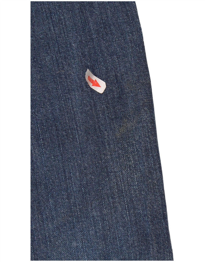 Eddie Bauer Jean droit coupe décontractée pour homme W38 L34 bleu coton