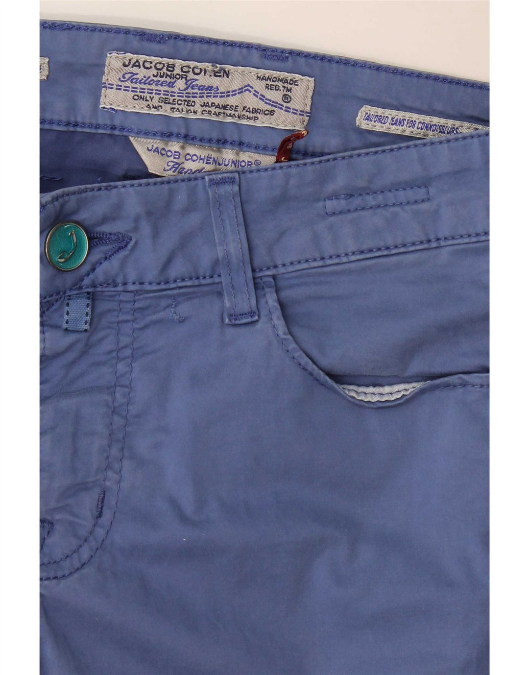 Jacob Cohen Pantalon décontracté slim pour femme W30 L31 Bleu