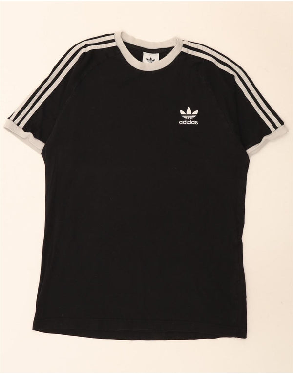 Adidas T-Shirt Homme Haut Noir Moyen Coton