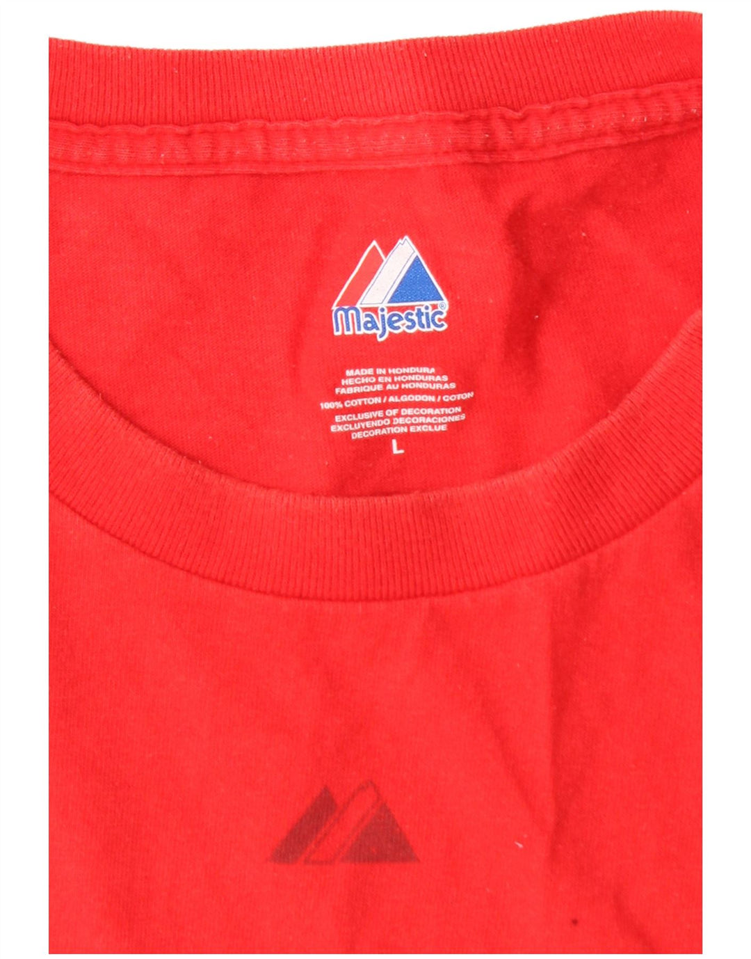MAJESTIC Hommes St. Louis Cardinals T-Shirt Graphique Haut Grand Coton Rouge