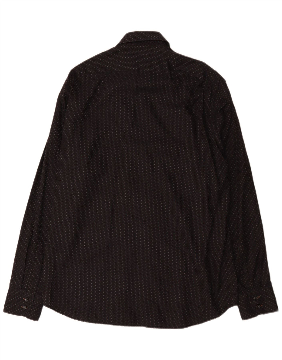 Hugo Boss Chemise homme Taille 41 15 Coton tacheté noir moyen