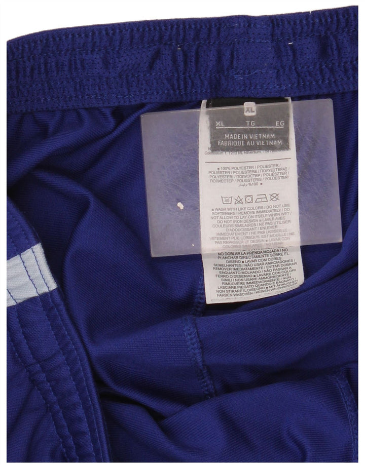 Nike Pantalon de survêtement pour homme XL Bleu Colorblock Polyester