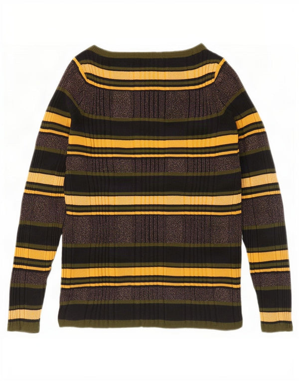 Marks & Spencer Pull col bateau pour femme UK 16 Large Multicolore