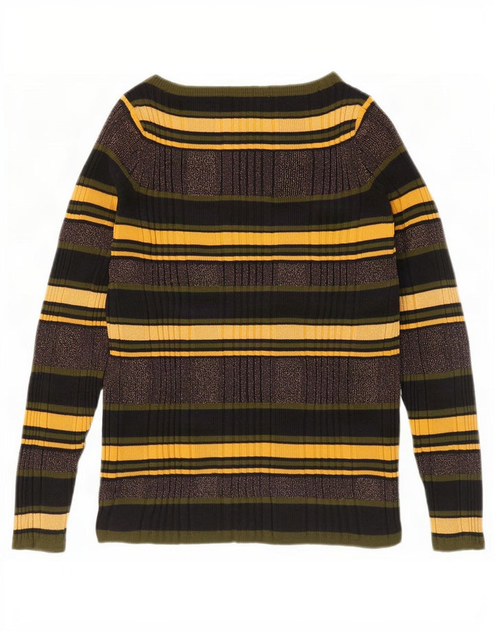 Marks & Spencer Pull col bateau pour femme UK 16 Large Multicolore