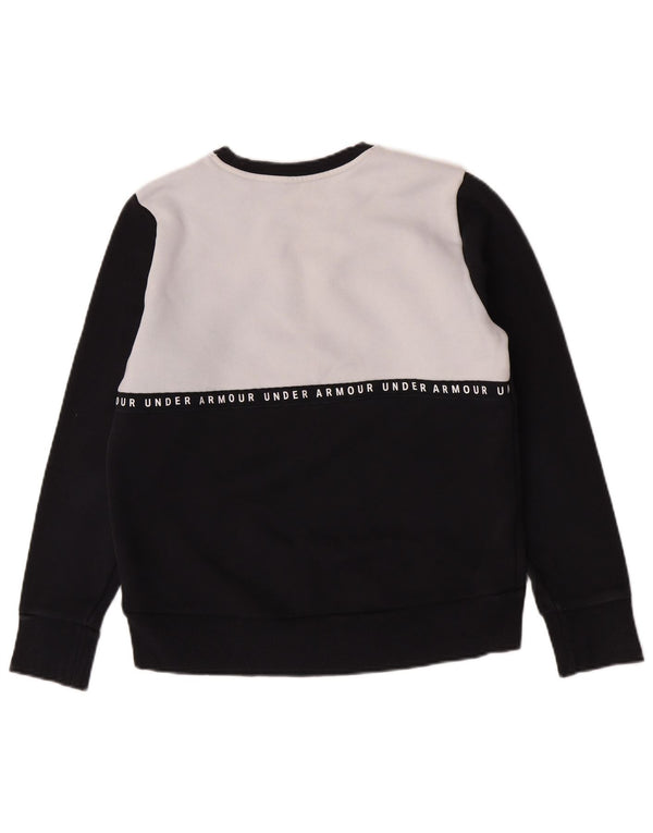 Under Armour Sweat-shirt pour femme UK 44 Medium Noir Colourblock