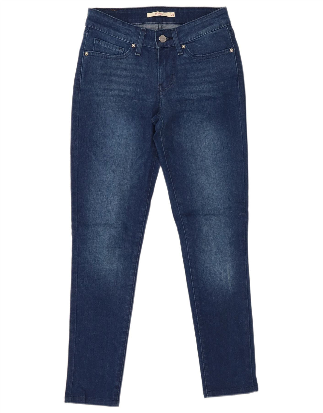 LEVI'S Jean Skinny 711 Femme W25 L26 Bleu Coton